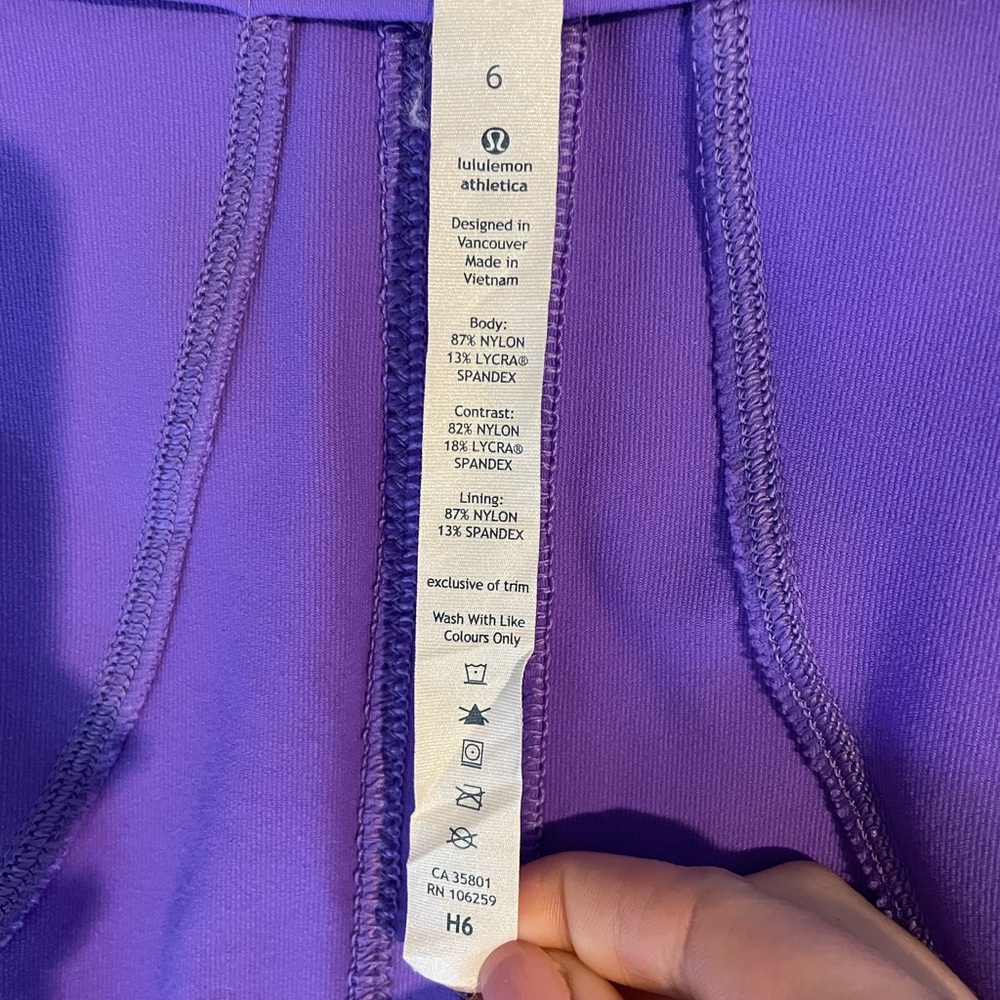 Lululemon Purple Jumper Zip Up - Picture 8 of 10